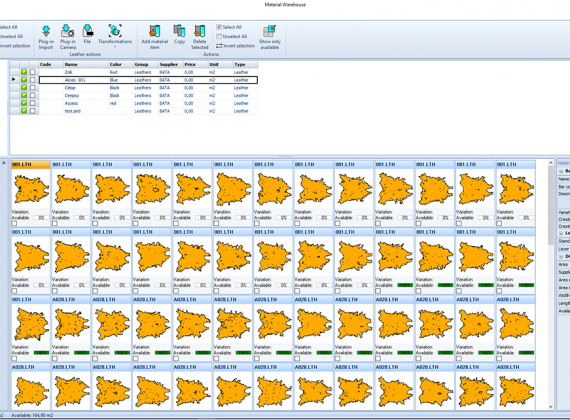 Material Warehause - MRP - Cutting Room Management - MiriSys Software